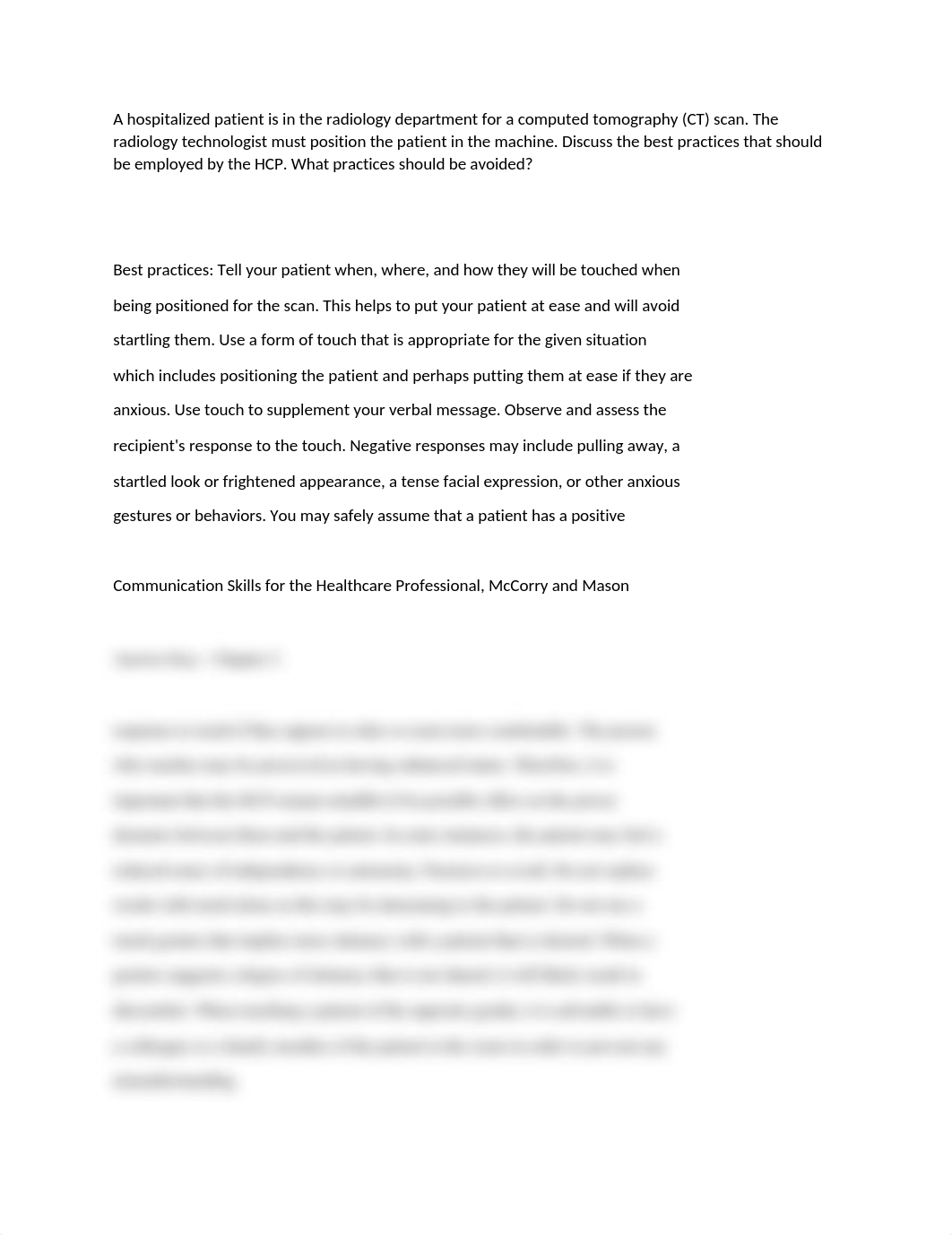 A hospitalized patient is in the radiology department for a computed tomography.docx_dse9lo1uo4j_page1