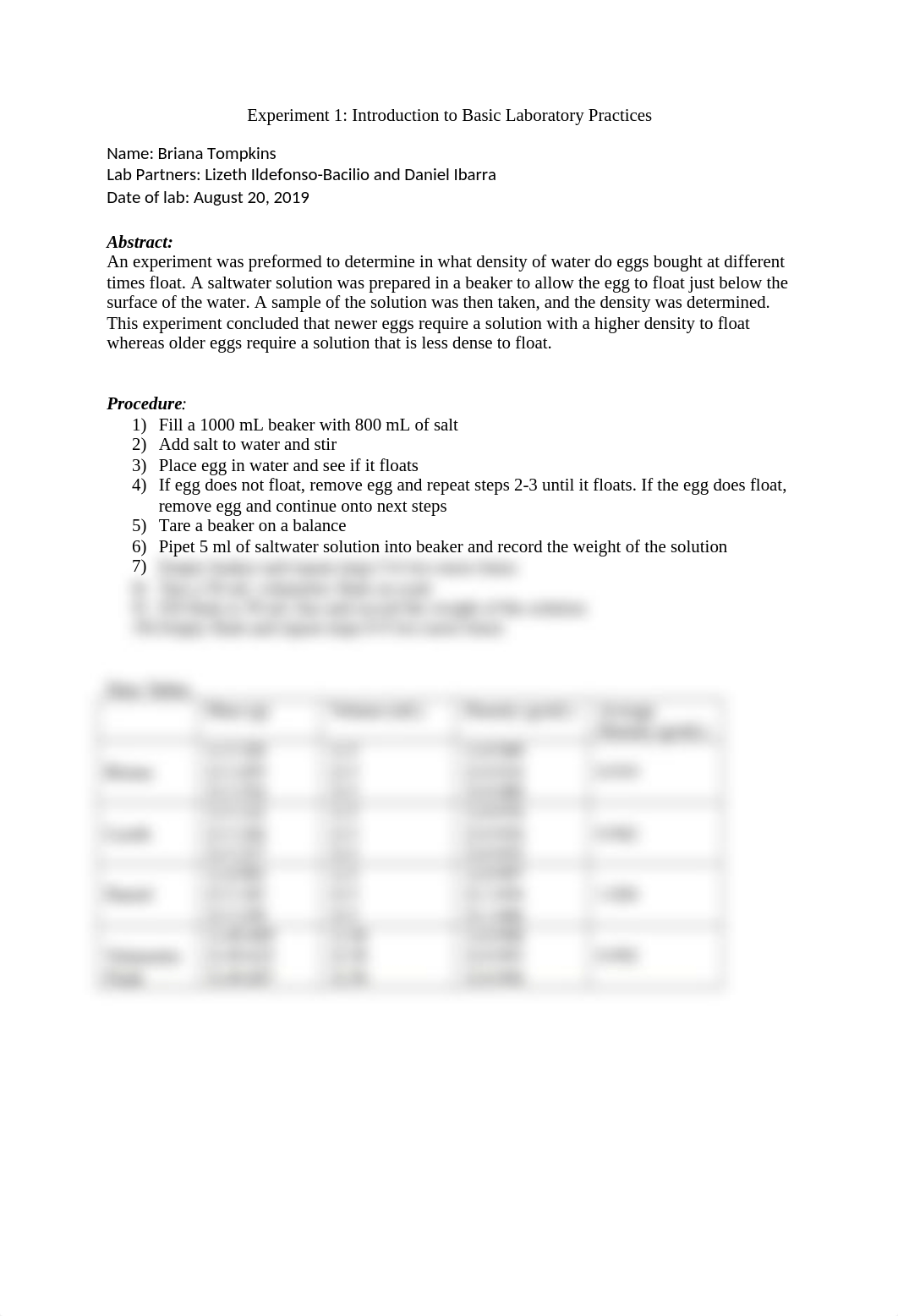 Lab Report 1; Introduction to Basic Laboratory Practices.docx_dsea8hdrqrt_page1