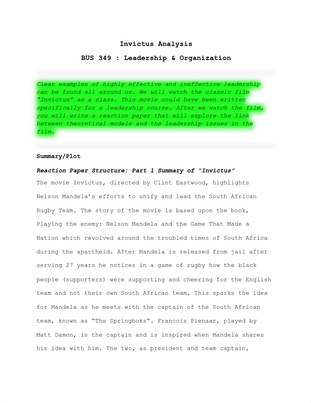 Invictus Analysis.pdf_dsemwpqe2et_page1