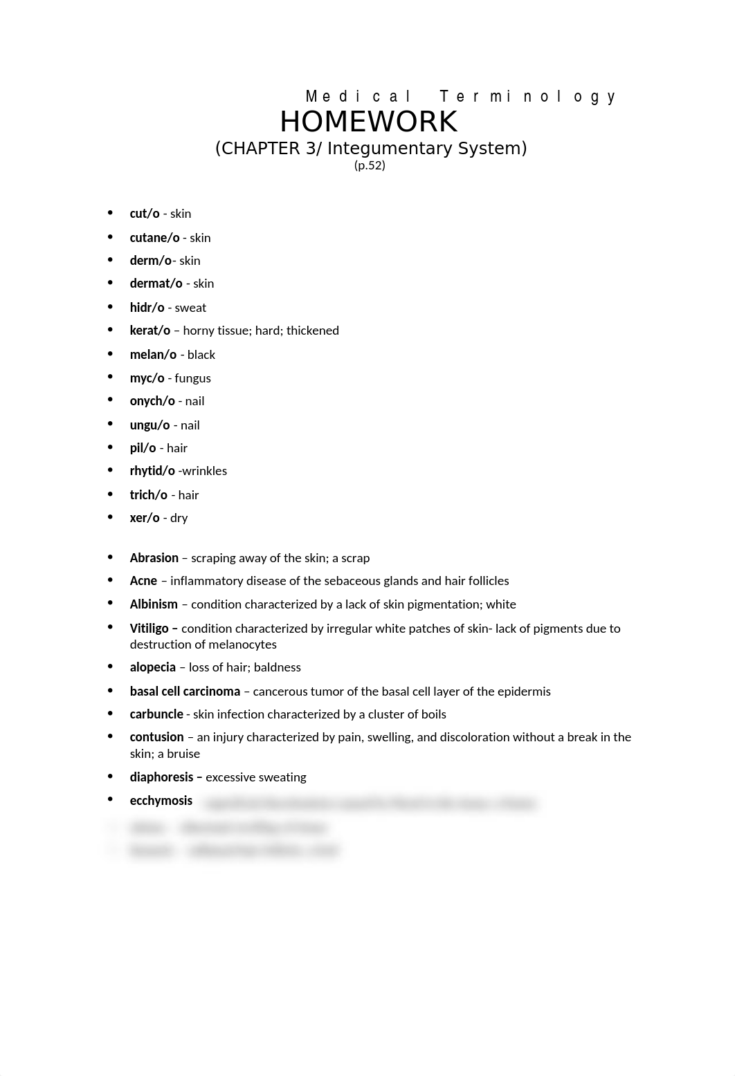 MT - CHAPTER 3- Integumentary System - HW.docx_dsf514lyvyw_page1