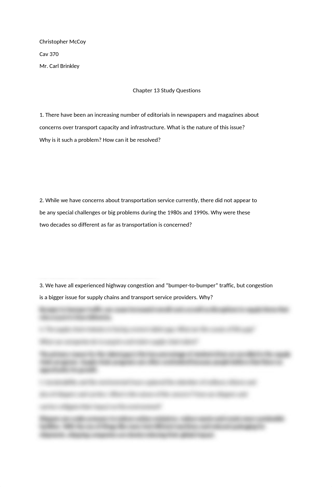 Chapter 13 Study Questions-cav 370-Carl Brinkley.docx_dsfa51v92o5_page1