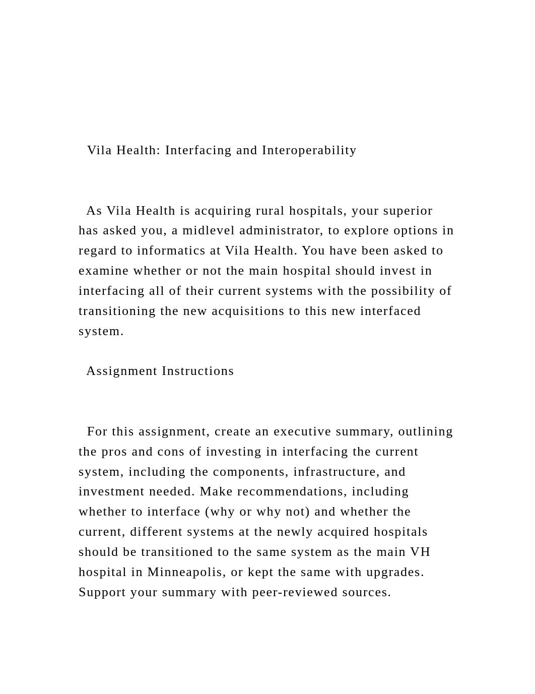 Vila Health Interfacing and Interoperability   As Vila H.docx_dsfbqdxf3m4_page2