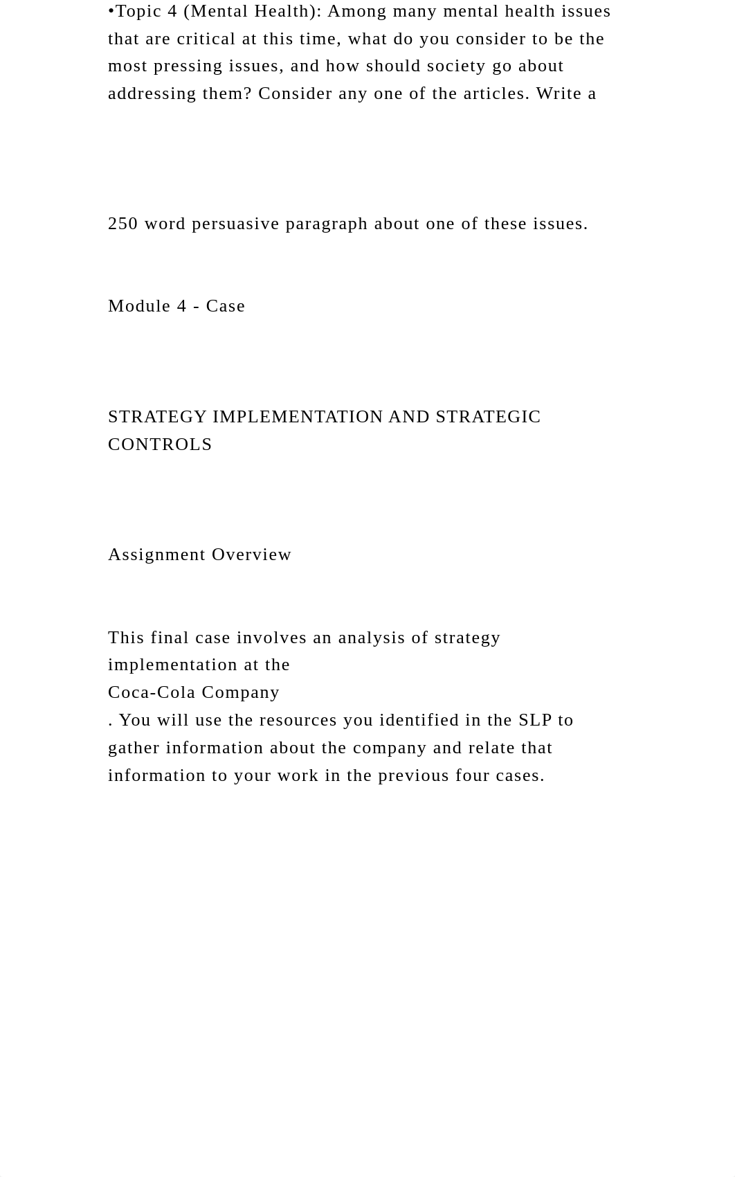 •Topic 4 (Mental Health) Among many mental health issues that are c.docx_dsfd7spc0b2_page2