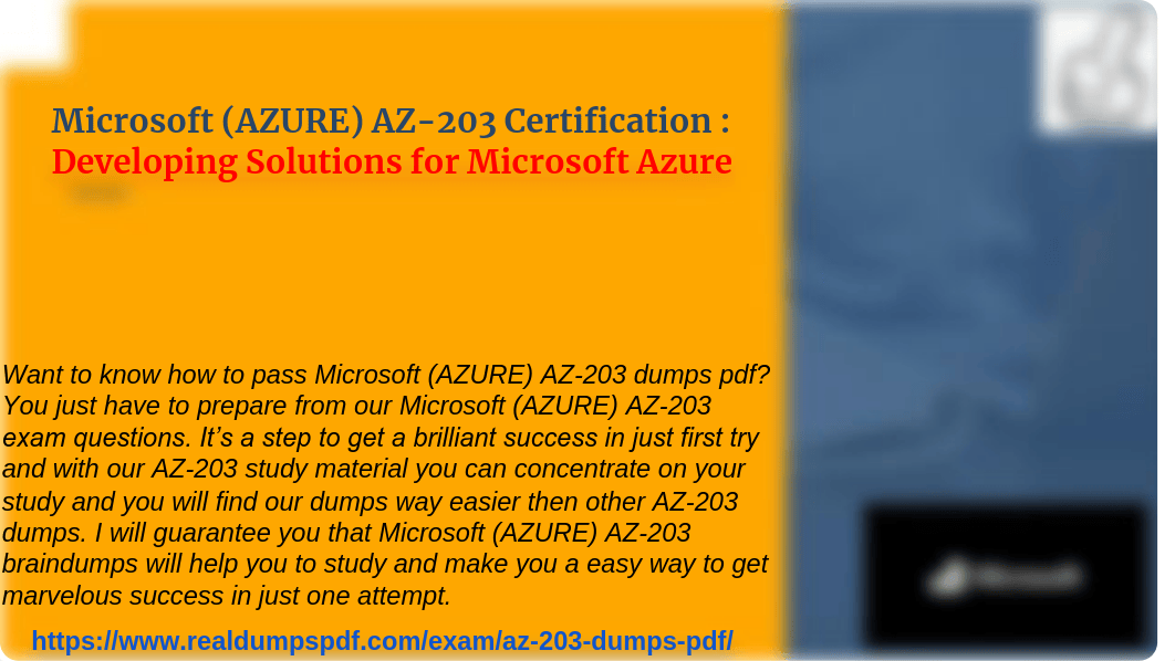 Microsoft AZ-203 Dumps pdf ~ AZ-203 Exam Questions.pdf_dsfmhj6uk5j_page2