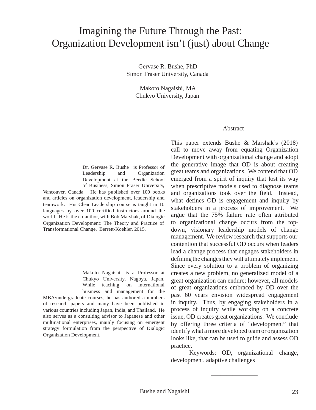 Imagining the Future Through the Past - Organization Development isn't just about Change.pdf_dsfyfg06db9_page1