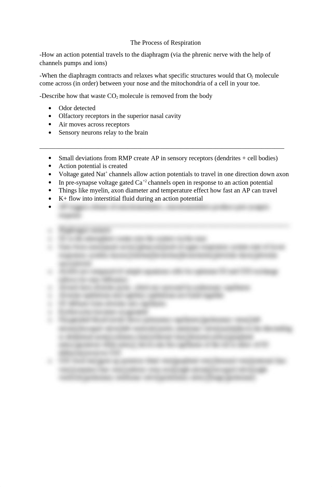 The Process of Respiration, Quiz #5_dsg0069q5wp_page1