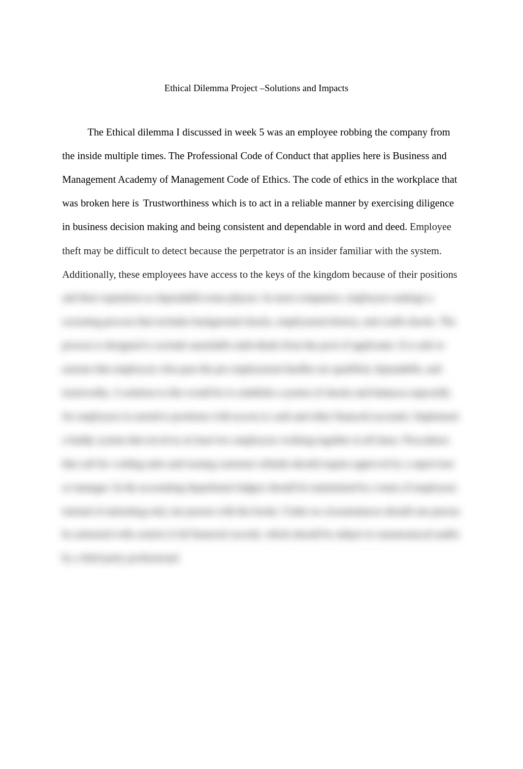 Week 6 Ethical Dilemma Project - Solutions and Impacts.docx_dsg65gk68tb_page3