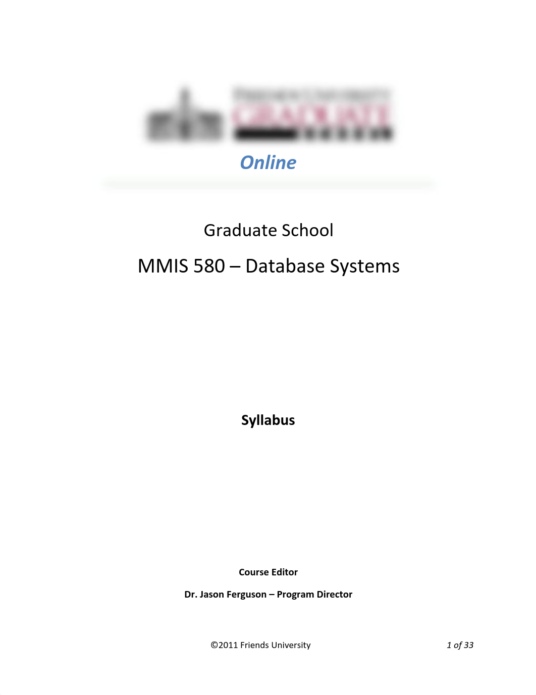 MMIS-580 - Database Systems Syllabus_dsg7jrs1gmu_page1