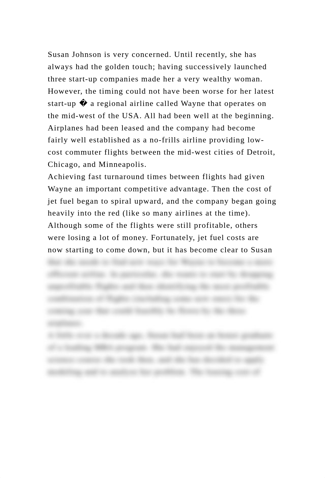 Susan Johnson is very concerned. Until recently, she has always had .docx_dsg7v3ciij8_page2