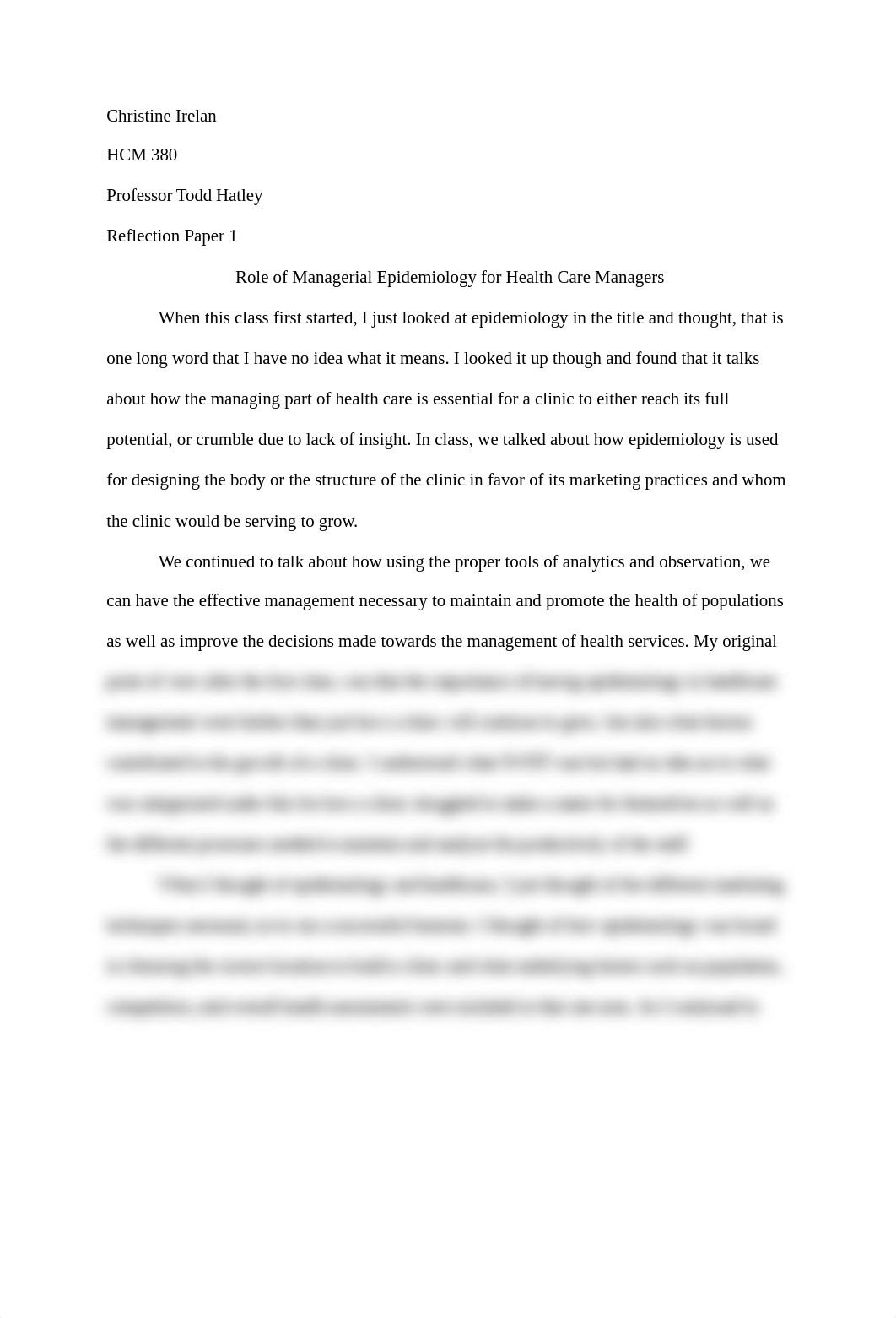 role of managerial epidemiology for health care managers.docx_dsg9wt3e8u8_page1