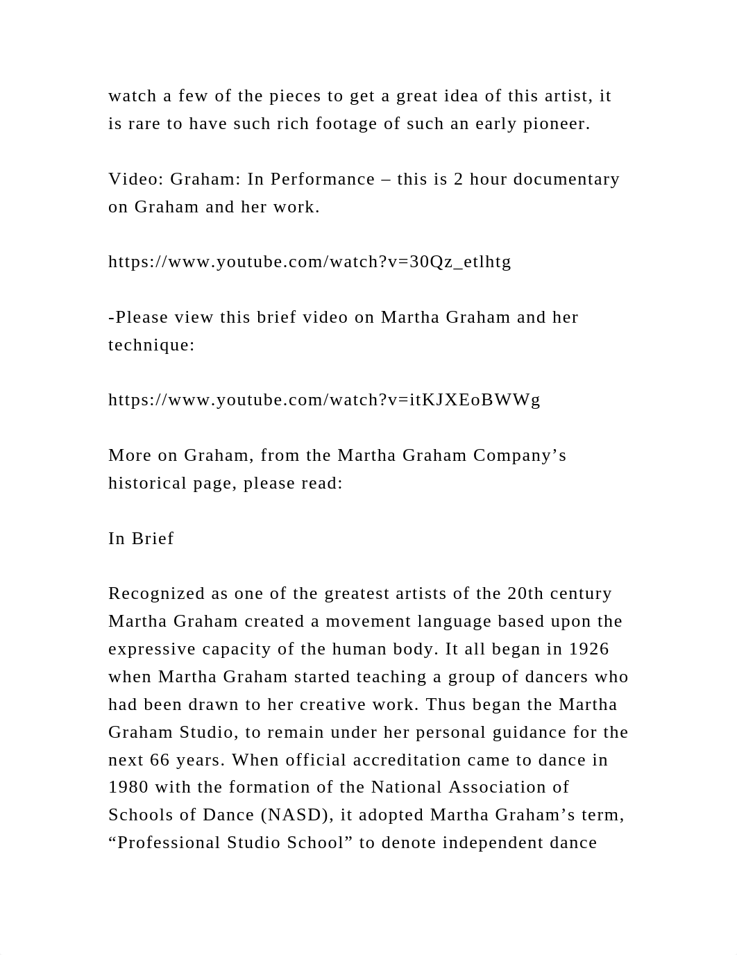 Week 8 Martha GrahamWeek EIGHT Martha Graham the Mother of .docx_dsgnrjjlbow_page3