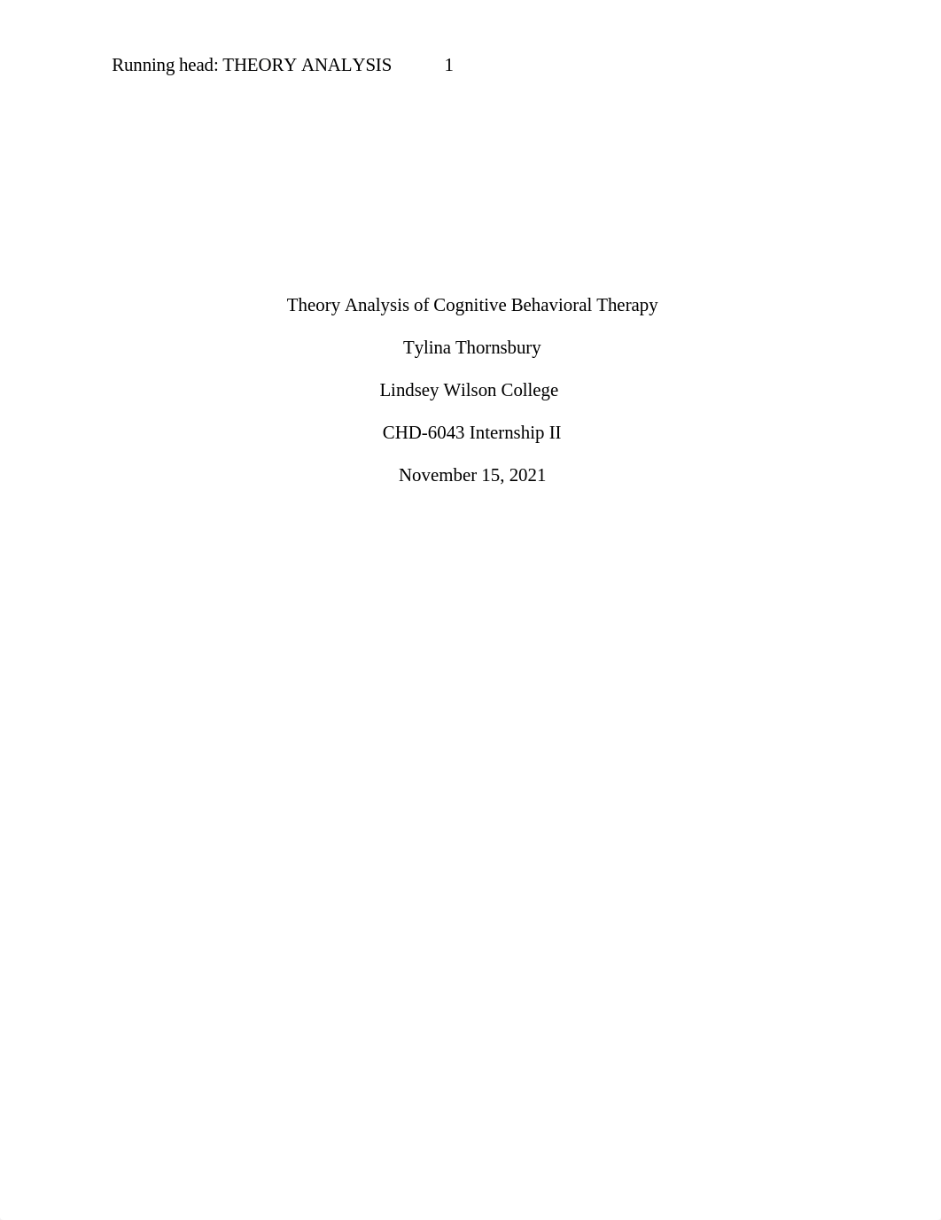 Theory Analysis of Cognitive Behavioral Therapy.docx_dsgq1uh580l_page1