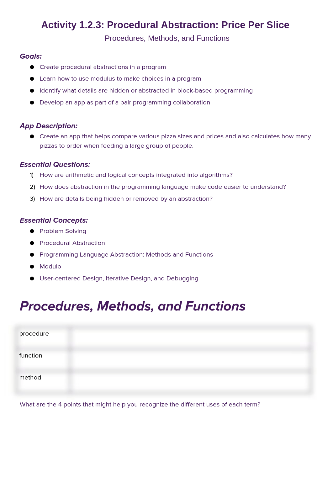 Christine Collins - Activity 1.2.3_  Procedural Abstraction_ Price Per Slice - Procedures, Methods,_dsgt5qvrx23_page1