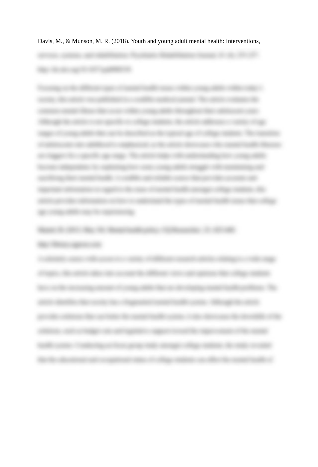 Mental Health & Stress Management- Annotated Bibliography.docx_dsgwf6nojjz_page2