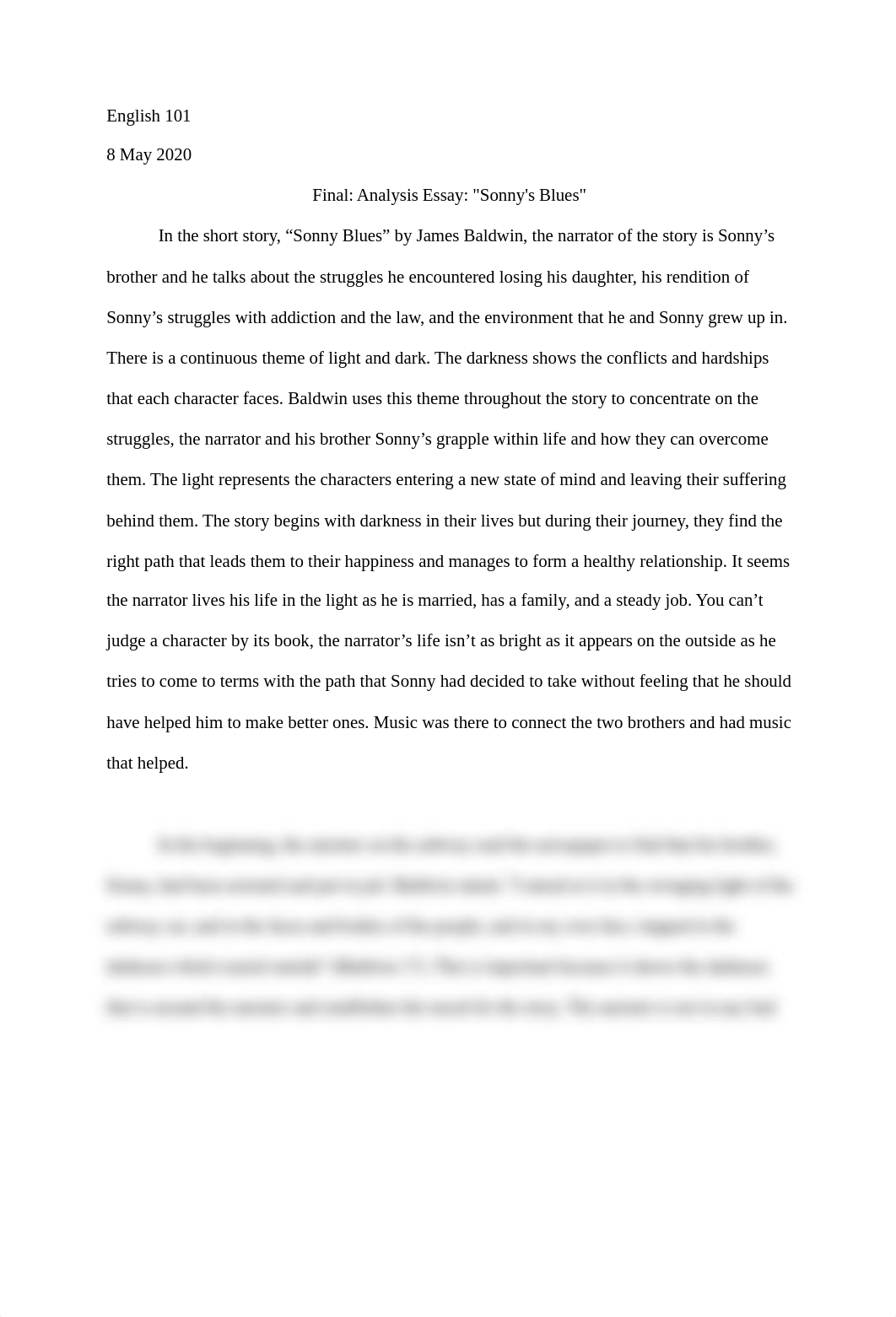 Final_ Analysis Essay_ _Sonny's Blues_.docx_dsgyiz8f780_page1