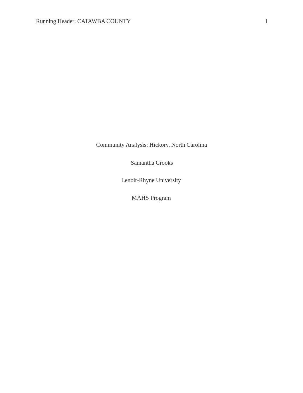 HCS 510 Communtiy Analysis Paper.docx_dsgz8for4nm_page1