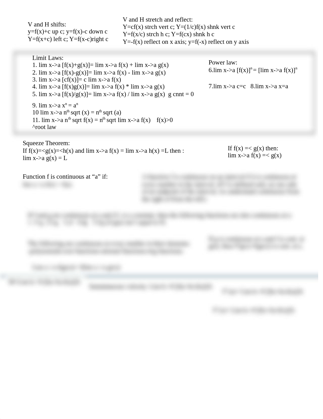 Exam 1 cheat sheet_dsh2jul9ay2_page1