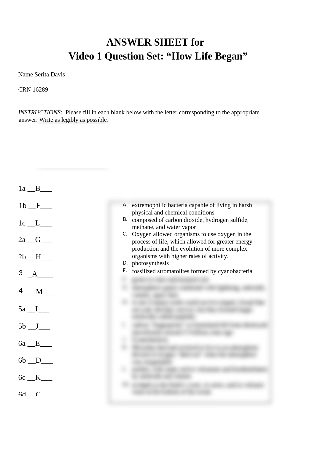 Video 1 Answer Sheet, How Life Began.docx_dshospimptf_page1