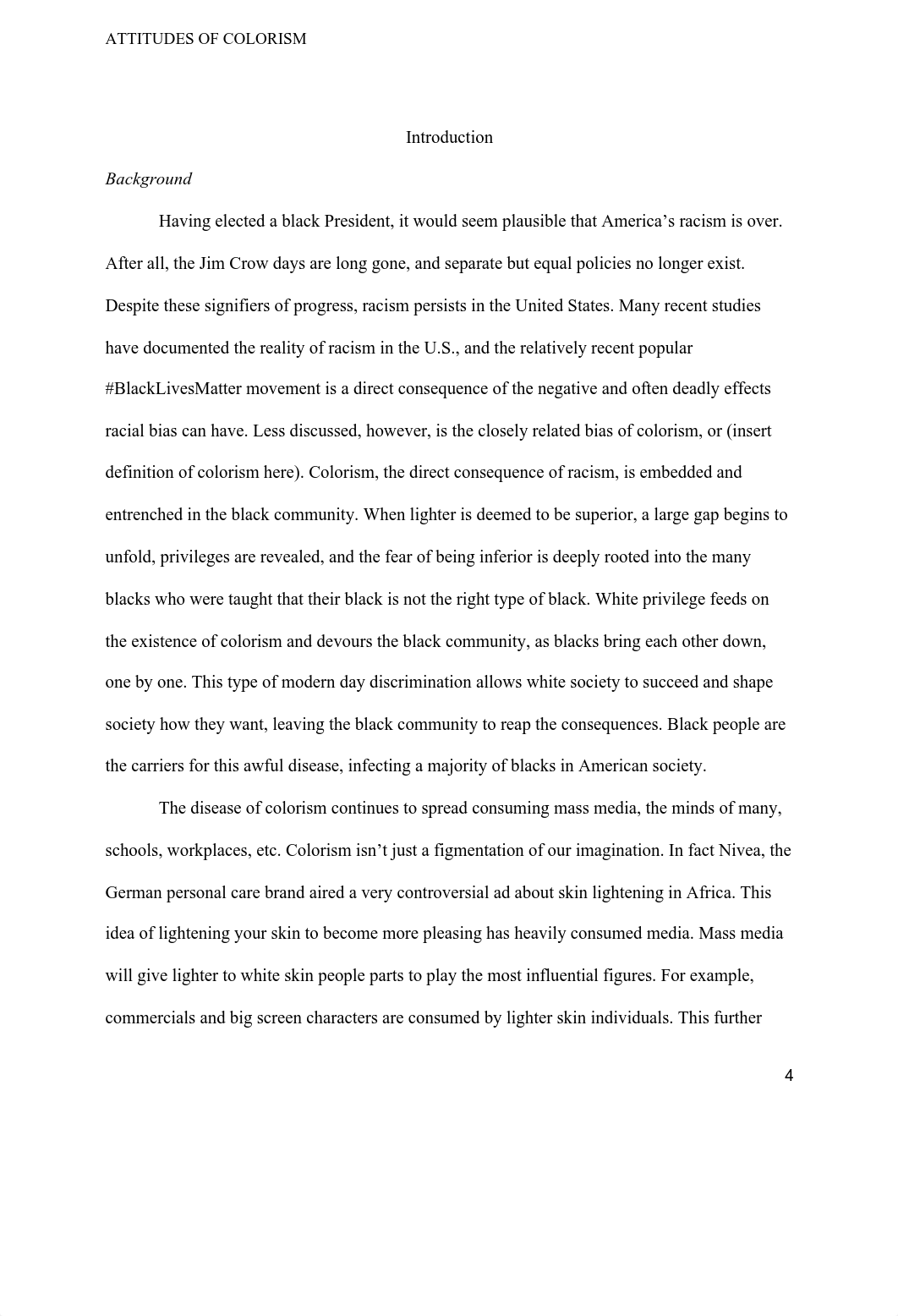 A Study of the Effects of Colorism in Black Communities Kaylee White Senior Paper 2018.pdf_dshus8oyxdn_page4