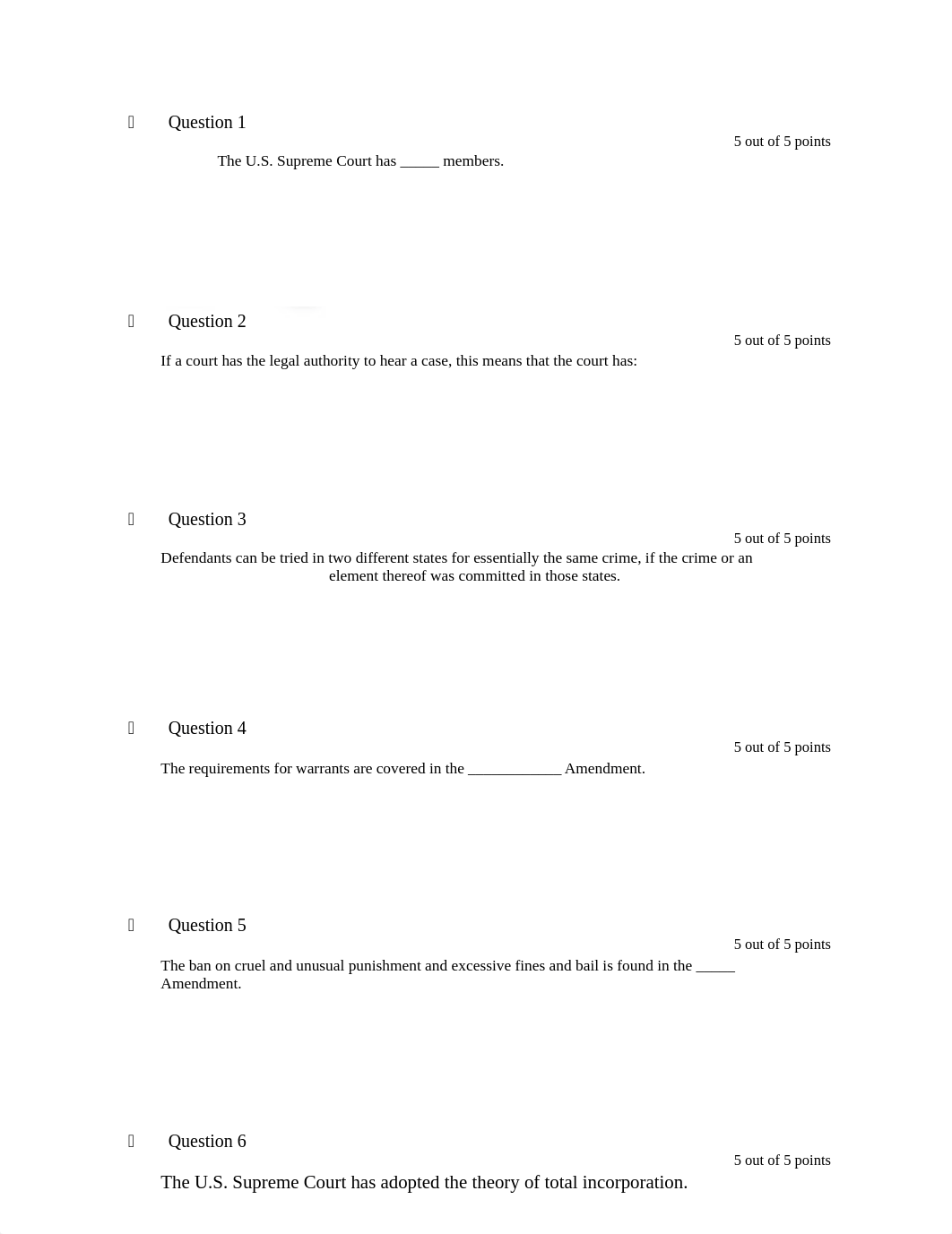 Courts and Criminal Procedures - Previous Questions.docx_dsi5pdpa9j1_page1