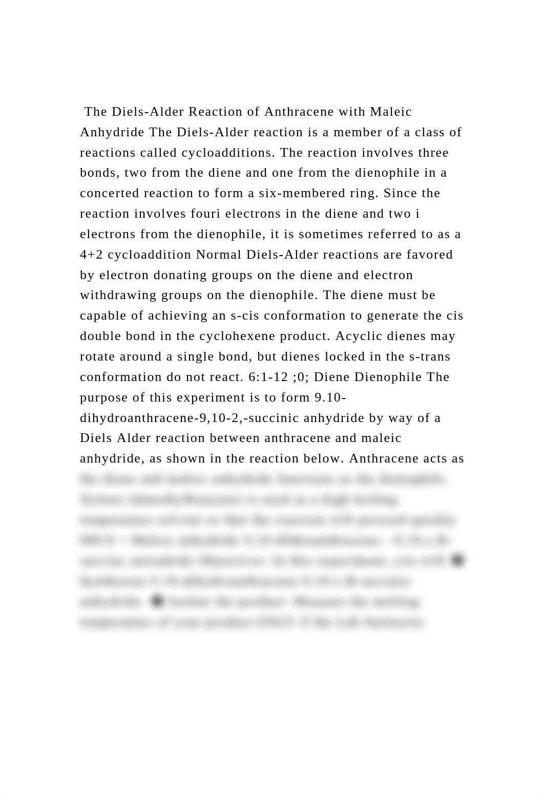 The Diels-Alder Reaction of Anthracene with Maleic Anhydride The .docx_dsi7plckt4n_page2
