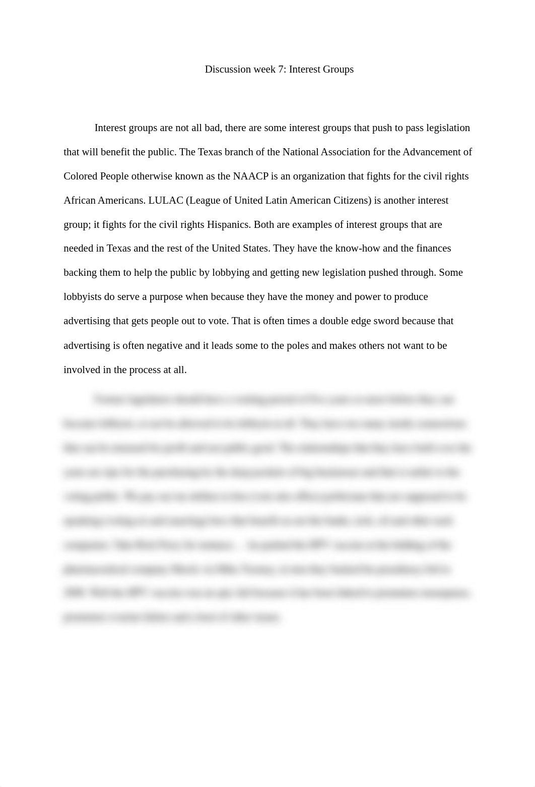 Discussion week 7 Interest Groups course hero_dsije8p1of8_page1