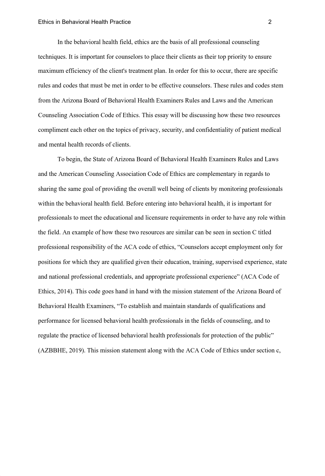 BHS_ 320_ Benckmark, Ethics in behavioral health practice.pdf_dsiv2q9o5i8_page2