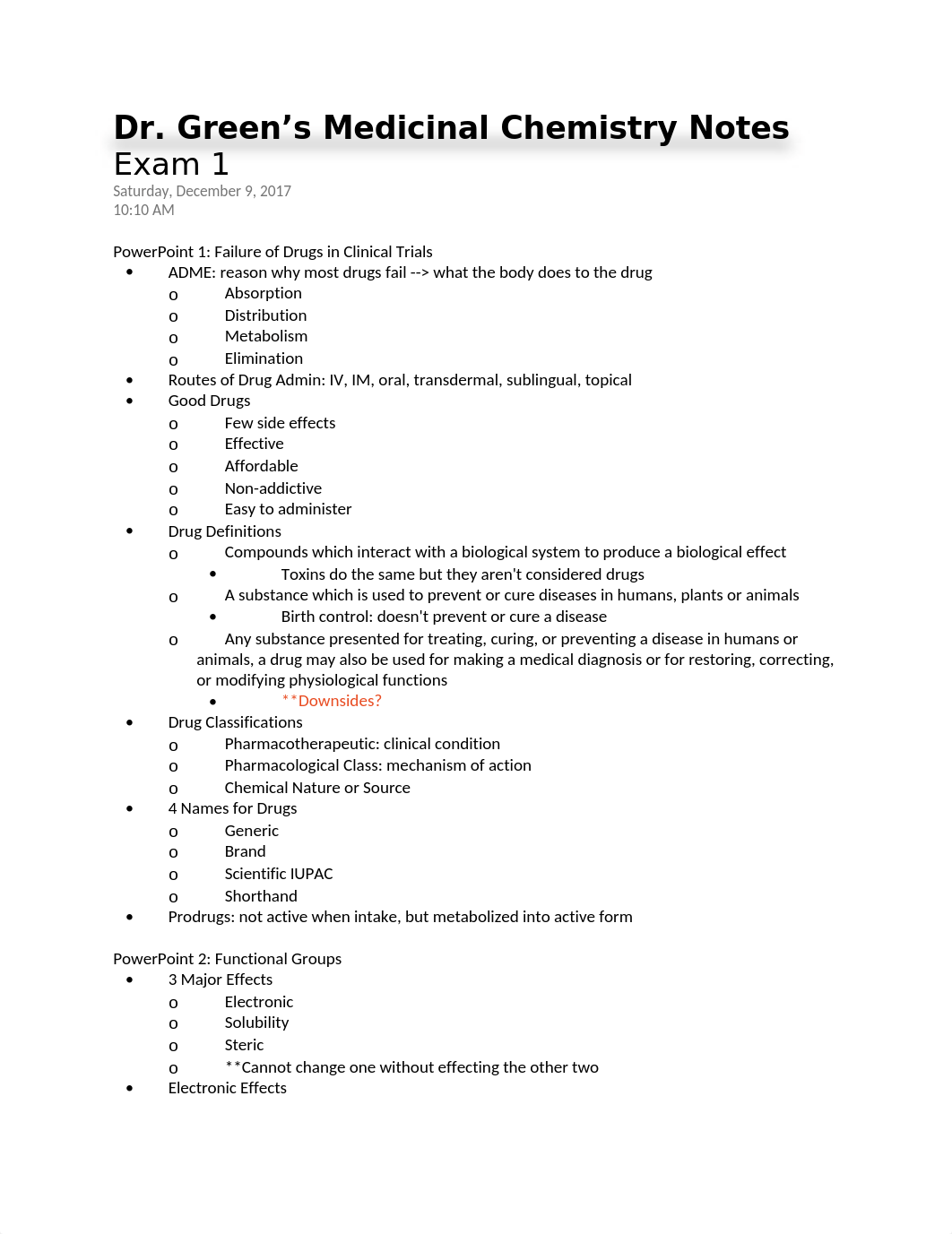 Dr. Green_s Medicinal Chemistry Notes.docx_dsj2ywba6v0_page1