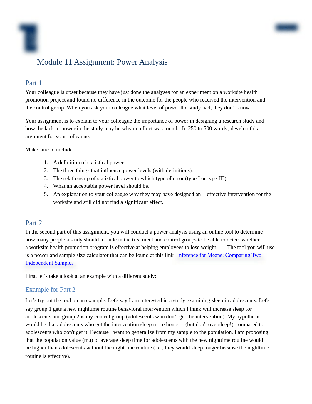 Module 11 Assignment Power Analysis.docx_dsjbtzrwfe1_page1