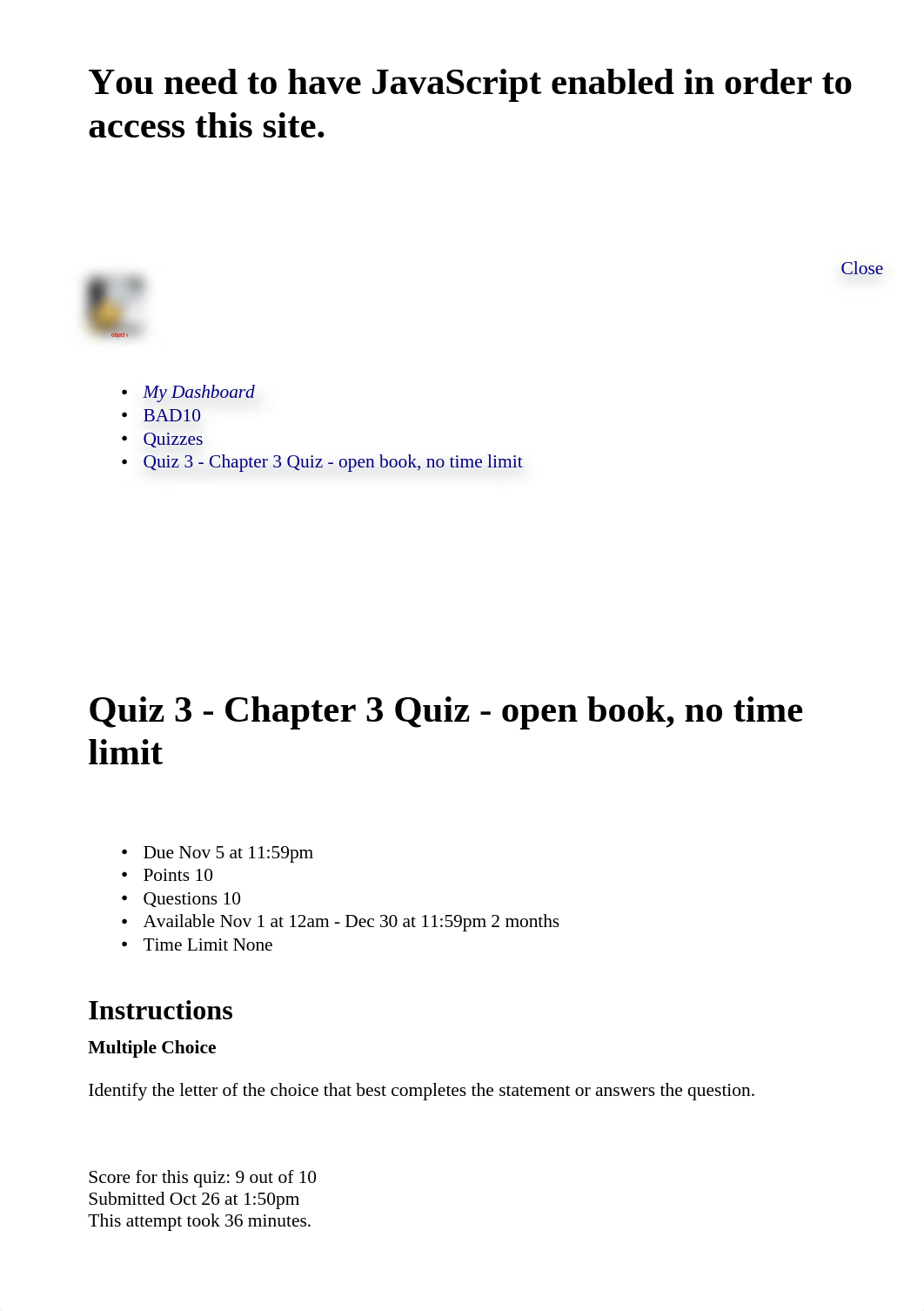 Quiz 3 - Chapter 3 Quiz - open book, no time limit: BAD10: American Business in Its Global Context:_dsje6m2xdg5_page1