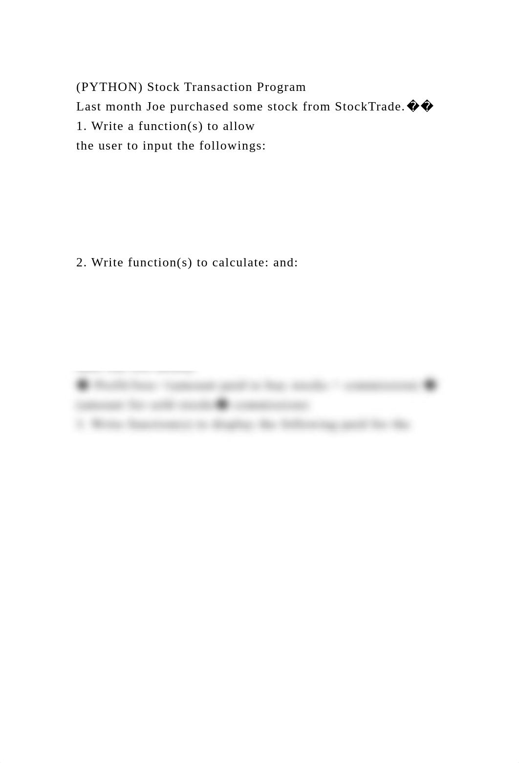 (PYTHON) Stock Transaction ProgramLast month Joe purchased some st.docx_dsk0d5gih8o_page2