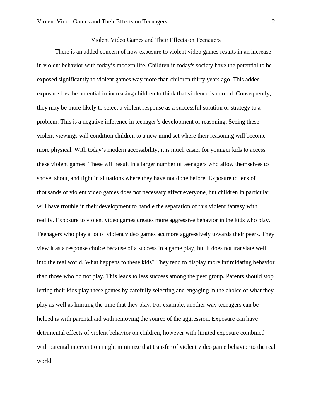 Violent Video Games and Their Effects on Teenagers.docx_dsk5lsdx9zw_page2