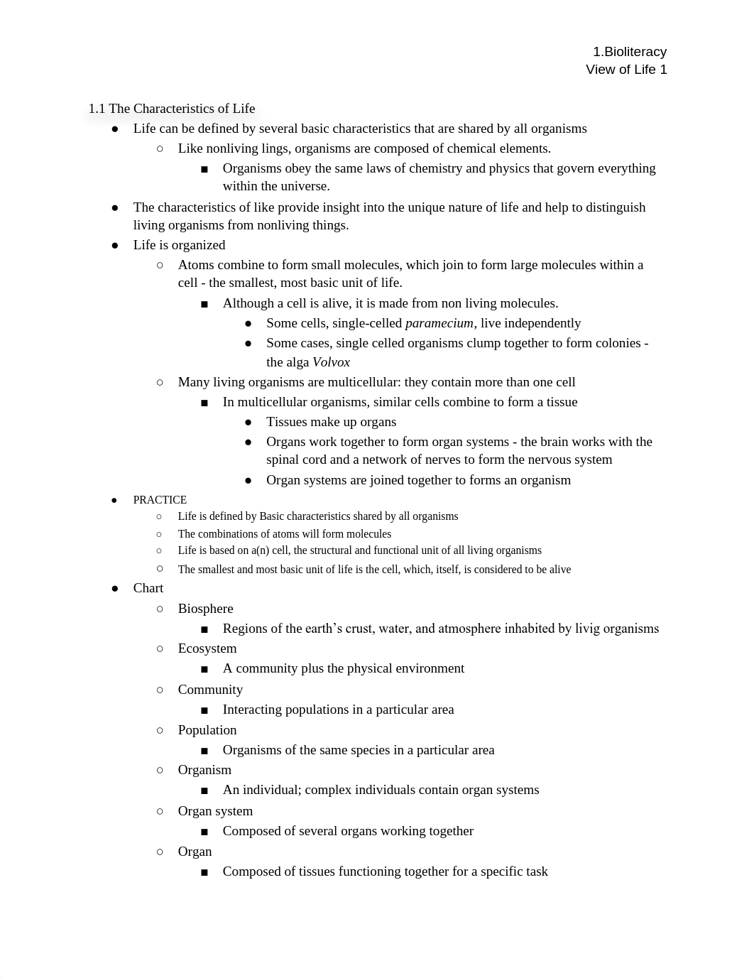 Bioliteracy and Getting Started Notes.pdf_dskck1mpb5k_page1