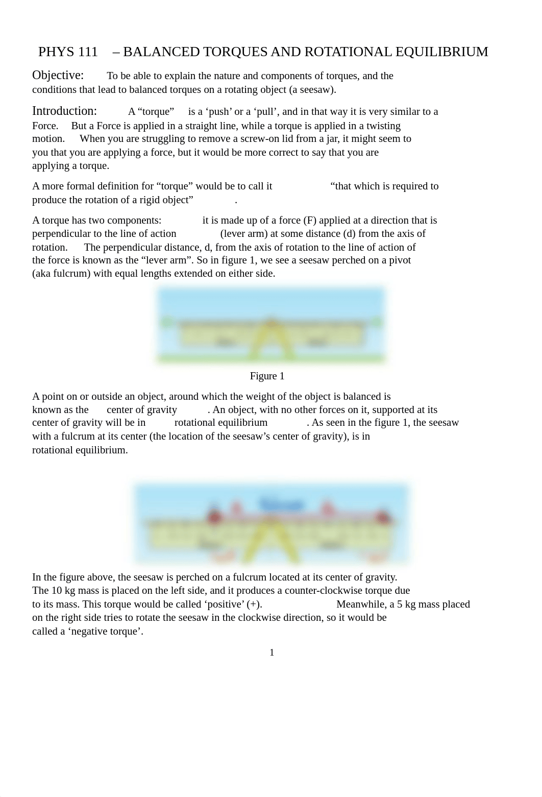 PHYS - 111 - TORQUE BALANCE - MCV.docx_dskh5bcr5t2_page1