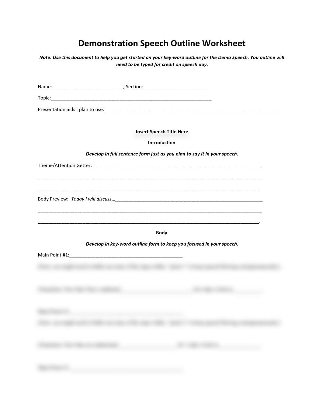 Demonstration Speech Outline Worksheet.pdf_dskmehzdwxd_page1