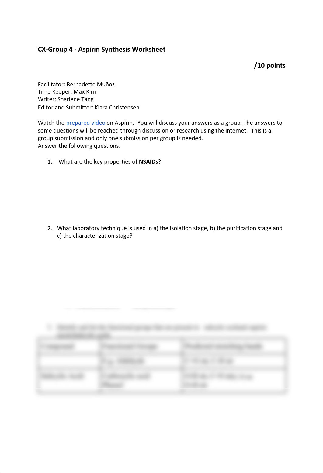 Aspirin Synthesis Worksheet.pdf_dskqybm382g_page1