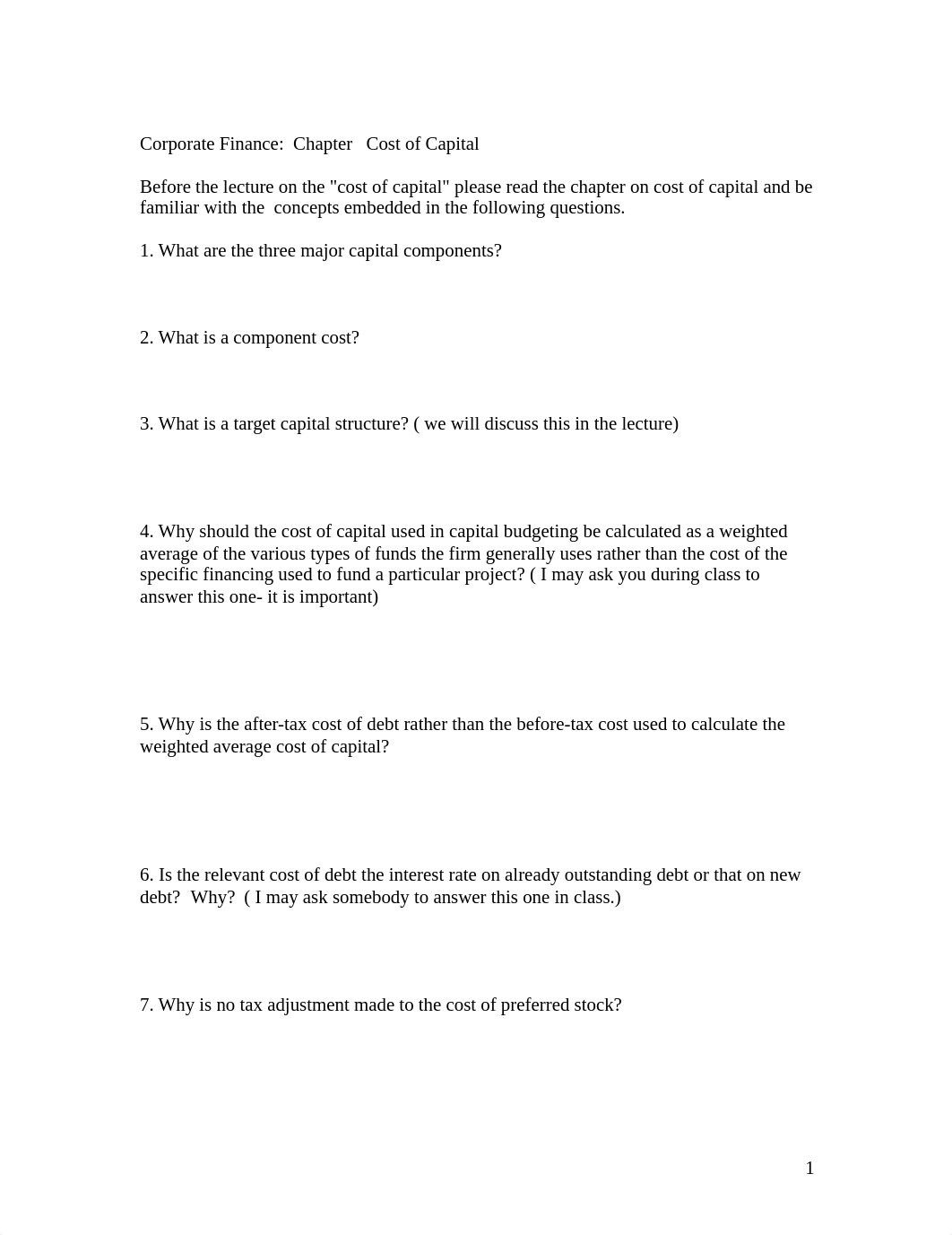 MBA Corporate Finance chapter 9 cost of capital sp.doc_dsl44lrfz5f_page1