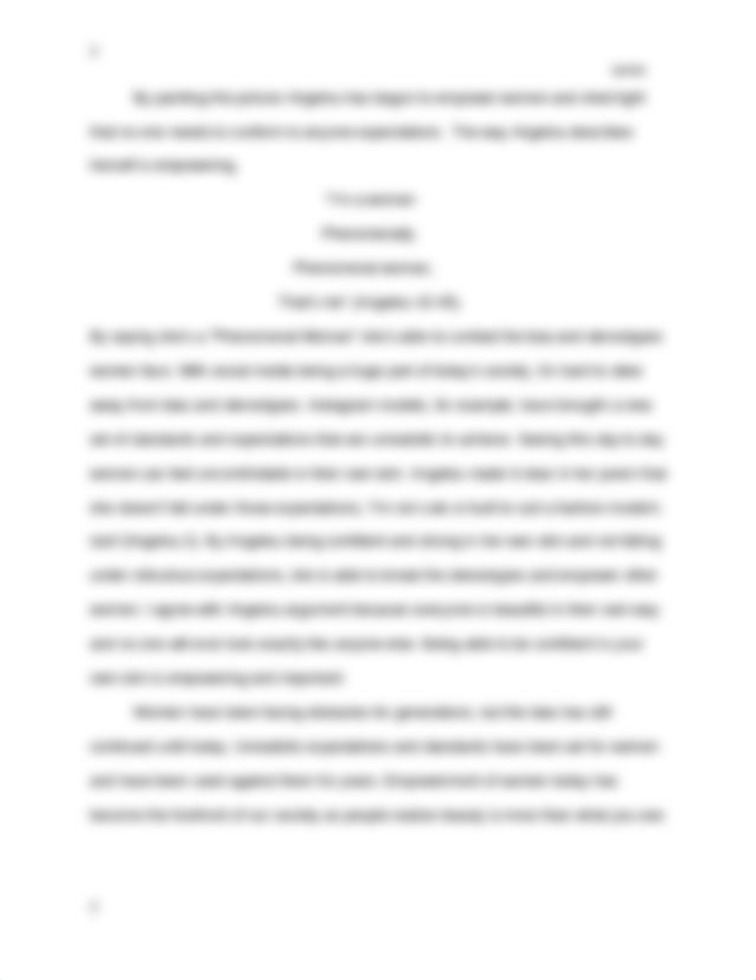 Eng 1B %22Phenomenal Woman%22 by Maya Angelou Essay .docx_dslbaztdh2q_page2