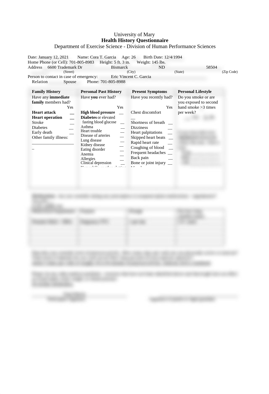 Lab I Health History and Risk Stratification.docx_dslejyclaef_page2