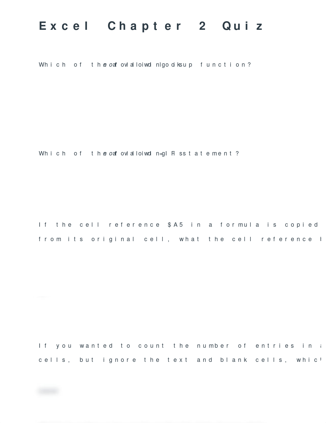 Excel Chapter 2 Quiz.docx_dslisf21nqu_page1