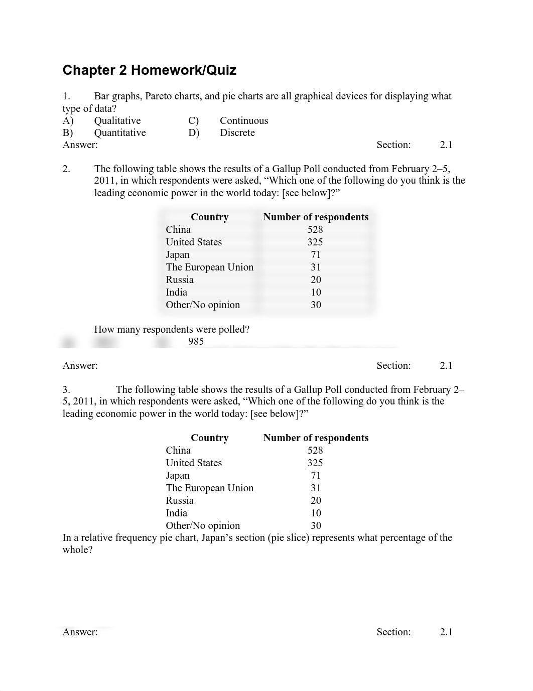 CHAPTER 2 Homework Quiz STAT 104.pdf_dsljcdrj6j0_page1