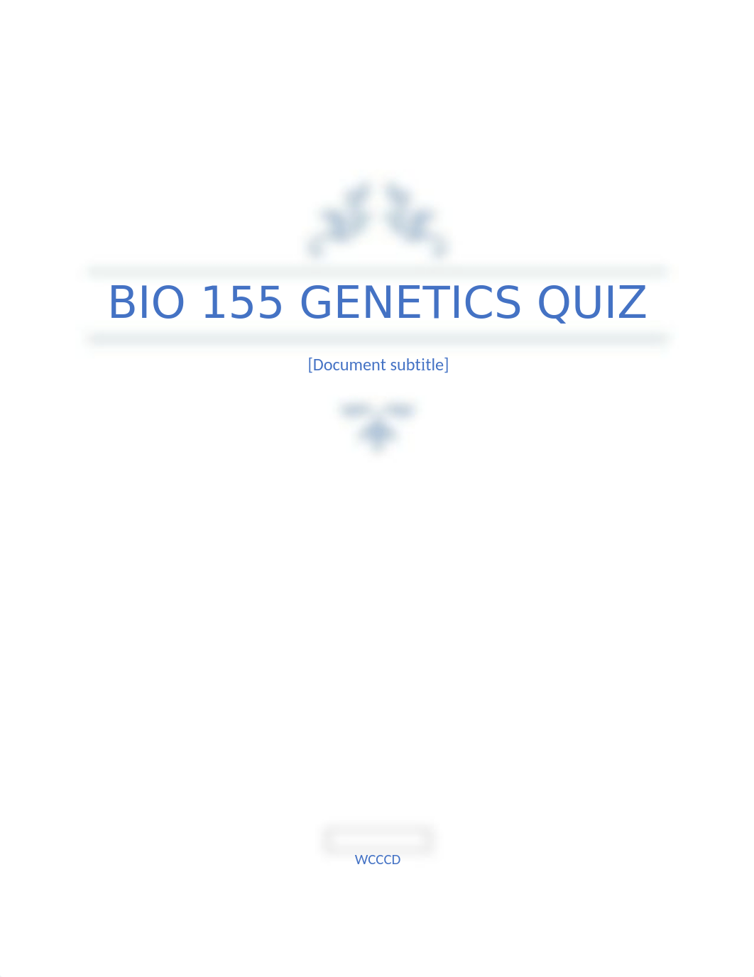 Jamesha Boyland Bio 155 Genetics Quiz.docx_dslmgbhgt8d_page1