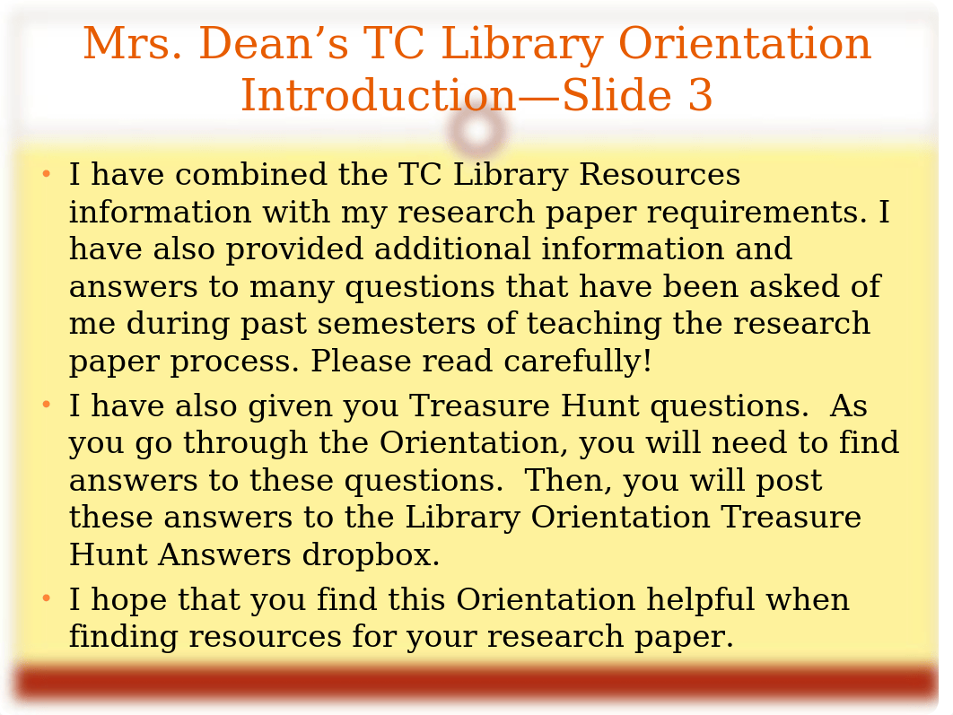 English 1302 Online TC Library Orientation 97-2003 Rev 1.2019.ppt_dslpmov2556_page4