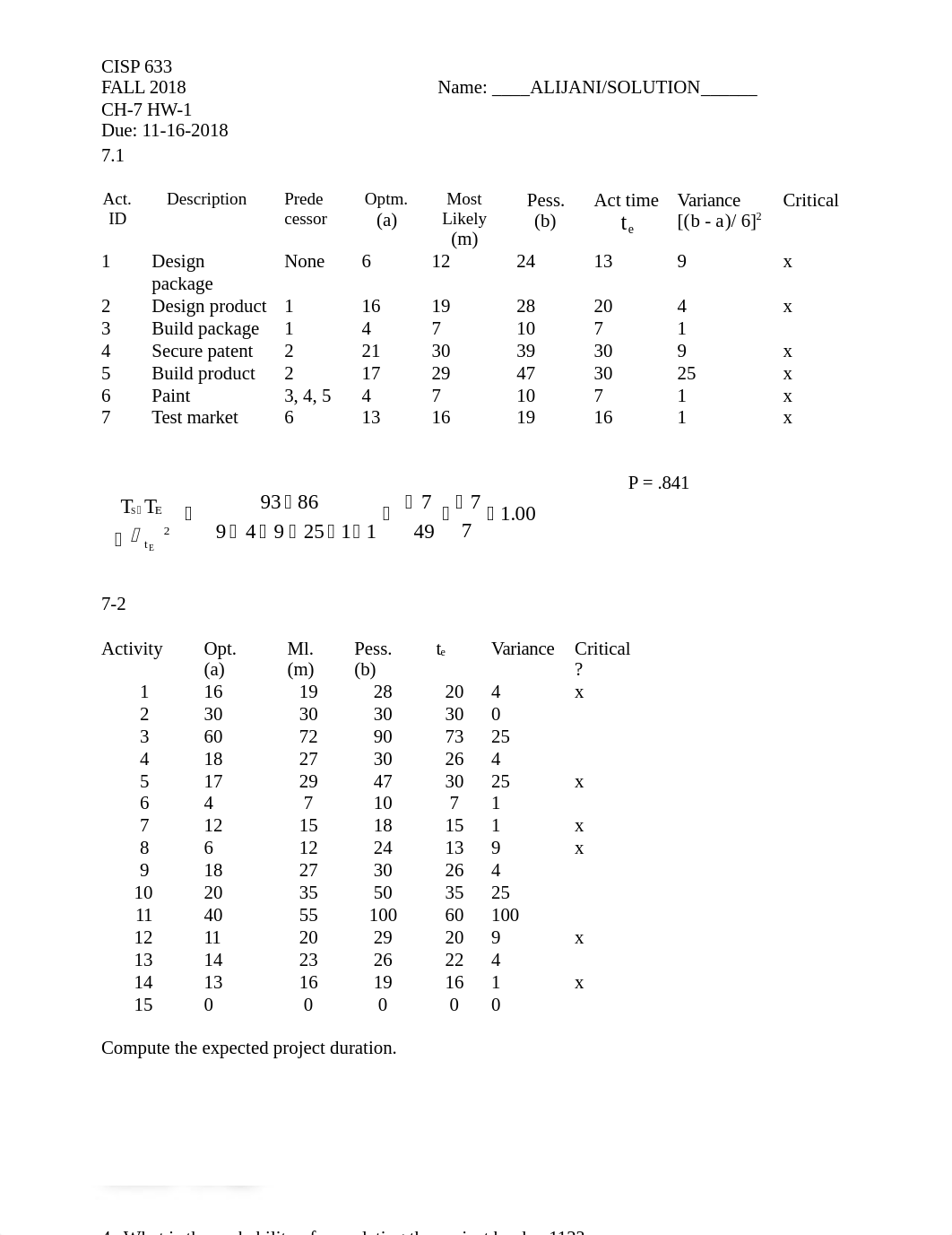 CISP 633 FALL 2018 CH-7 Problems SOLUTIONS copy.docx_dslrwcnmknf_page1