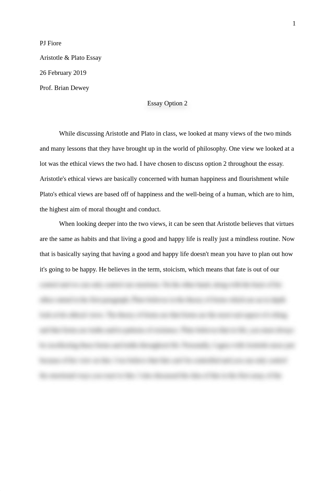 Aristotle & Plato Essay.docx_dsltfjdkvnc_page1