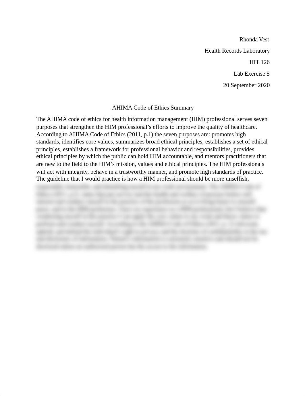 AHIMA Code of Ethics Summary.docx_dsltvld5h5l_page1