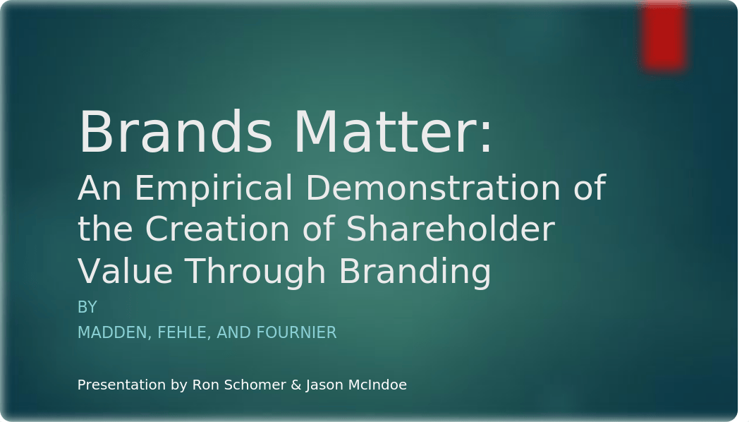 Brands Matter - An Empirical Demonstration of the Creation of Shareholder Value Through Branding_dslwanukhig_page1