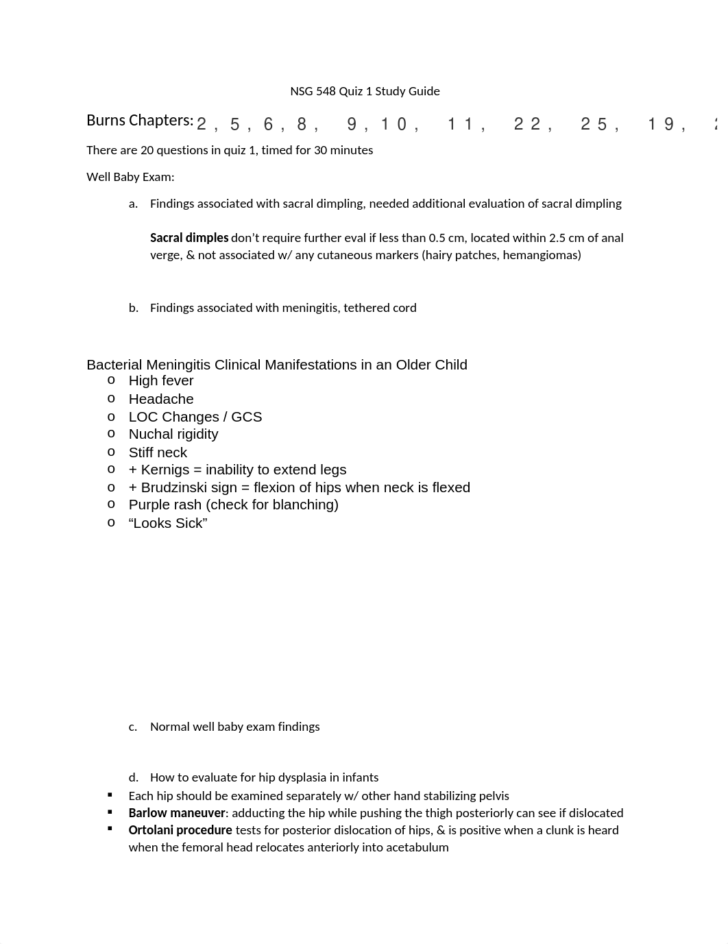 NSG 548 Quiz 1 Study Guide.docx_dsm0bx2ob8r_page1