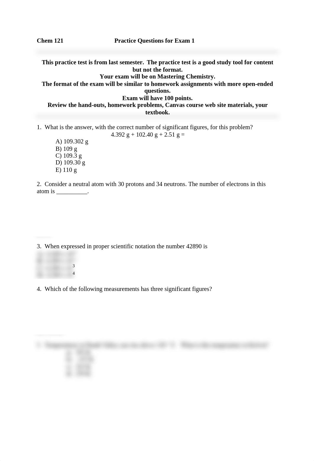 Chem 121 Practice Test for Quiz 1 (Ch1-3).pdf_dsm3nh636qz_page1