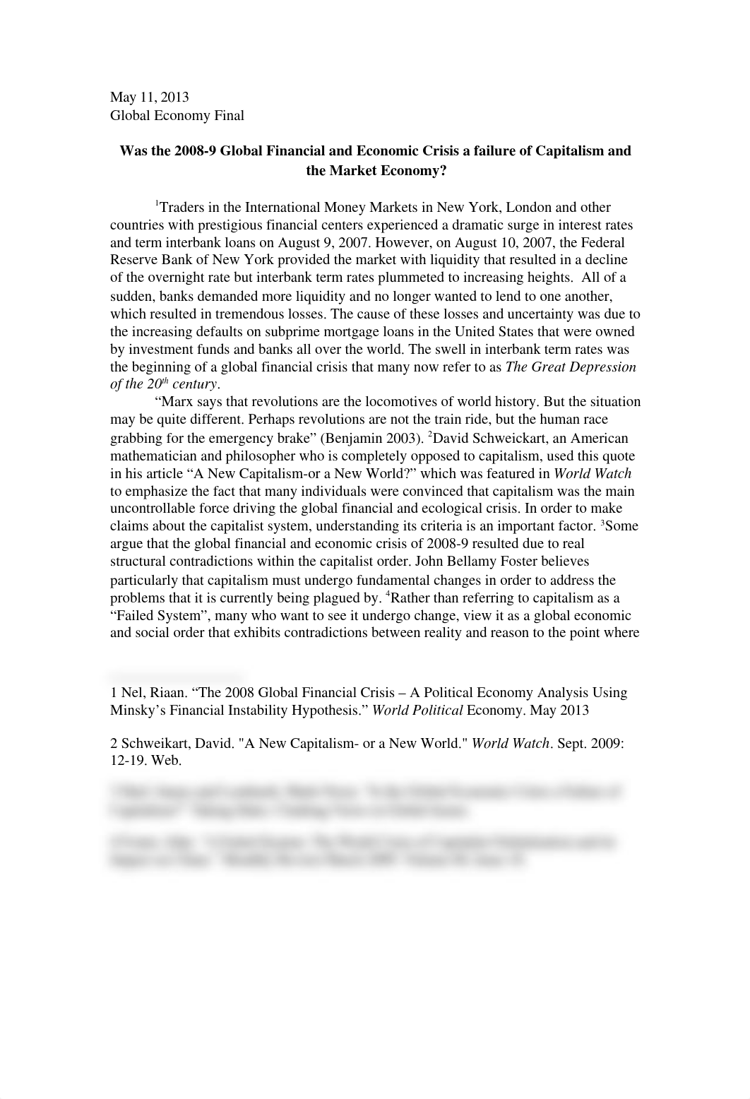 Global Financial and Economic Crisis Failure of Capitalism?_dsmcpdbpvoz_page1